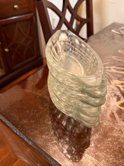 Vintage Glass Banana Split Dishes: Set of 6