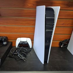 Sony PS5 Playstation 5 Digital Console 1tb With Controller 