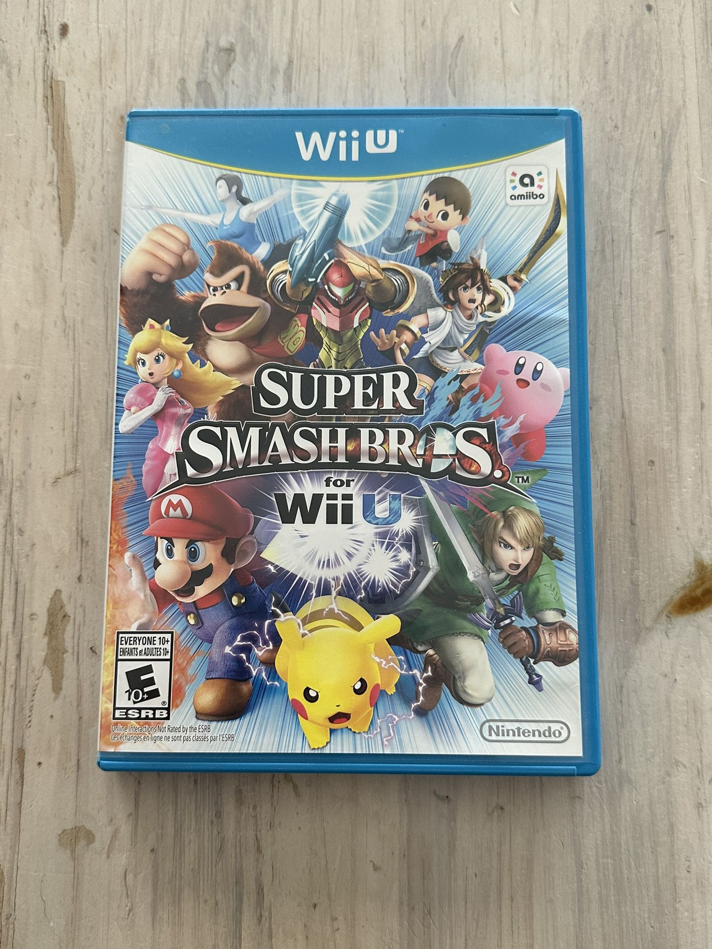 Super Smash Bros Nintendo Wii U Video Game 