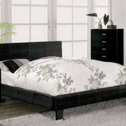 Queen Size Frame And Mattress 