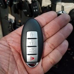 Made in Upland for $99 | Infiniti Nissan 4-Button Push Start Key Copy (Rogue, Pathfinder, Sentra, Maxima, Altima, 370z, G35, G37, QX50, QX60 & more)
