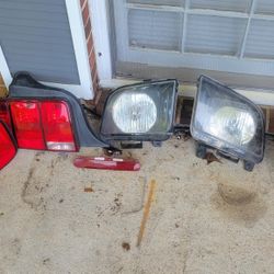 05-09 Mustang Headlights/tailights/wiring Harness 