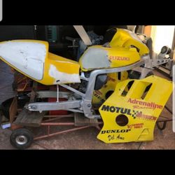 Suzuki Gsx-R 1100 Fiberglass Race Style Fairings 