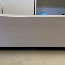 Rolling under bed storage