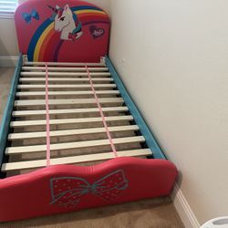 Kids Twin Bed Frame Girl 76x39.5
