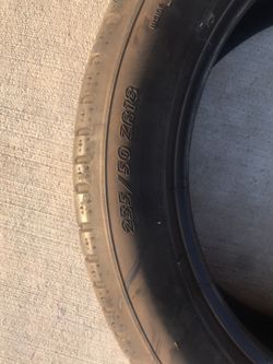 18" Michelin Tire 235/50ZR/18