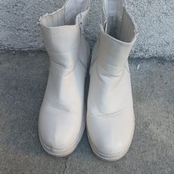 Hey Girl Ivory Boots By Corkys Women’s 8 Mid Rise Boot As If style New In Box #2