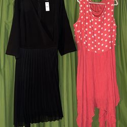Brand New And Gently Used Dresses , Lane Bryant , The Avenue 2X, 3X