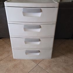 Two Plastic Drawer