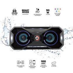 Brand New Unopened Altec Lansing Mix 2.0 - Waterproof Portable Bluetooth Speaker with Strong Bass