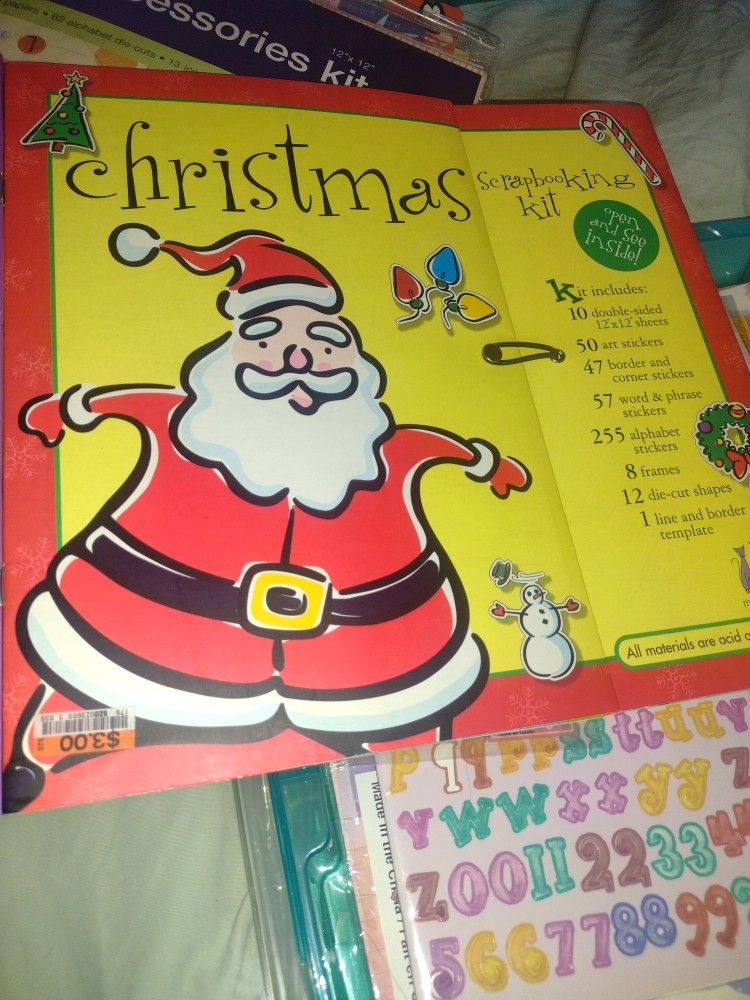 Christmas Scrapbook Kit