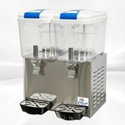 Commercial Juice Dispenser Double Beverage Dispenser YSJ18-2