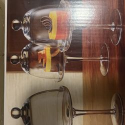 Individual Footed Dessert Domes