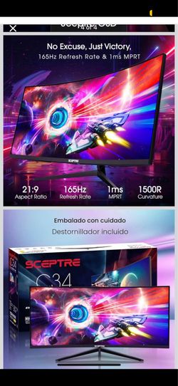 Monitor Gaming sceptre