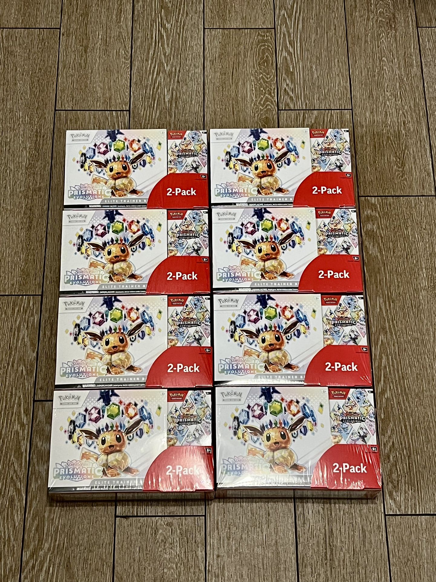 Prismatic Evolutions ETB and Booster Bundle Pack