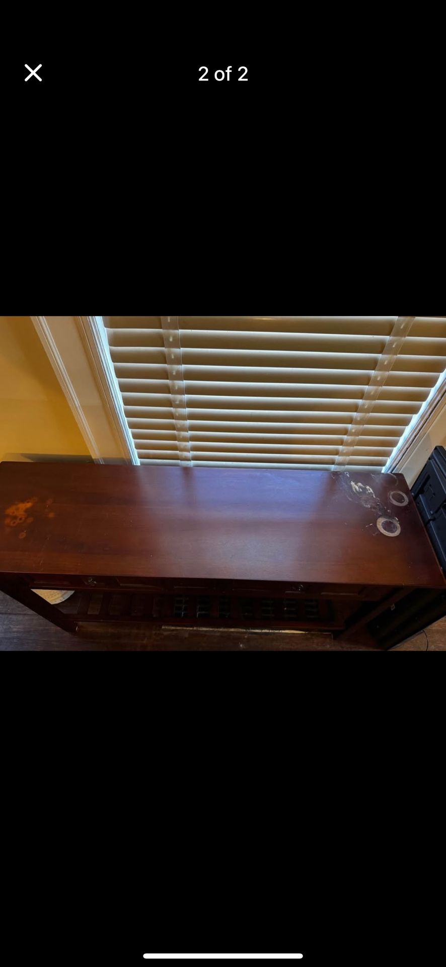 Burgandy Table