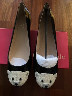 Kate Spade Patent Flats, Size 10