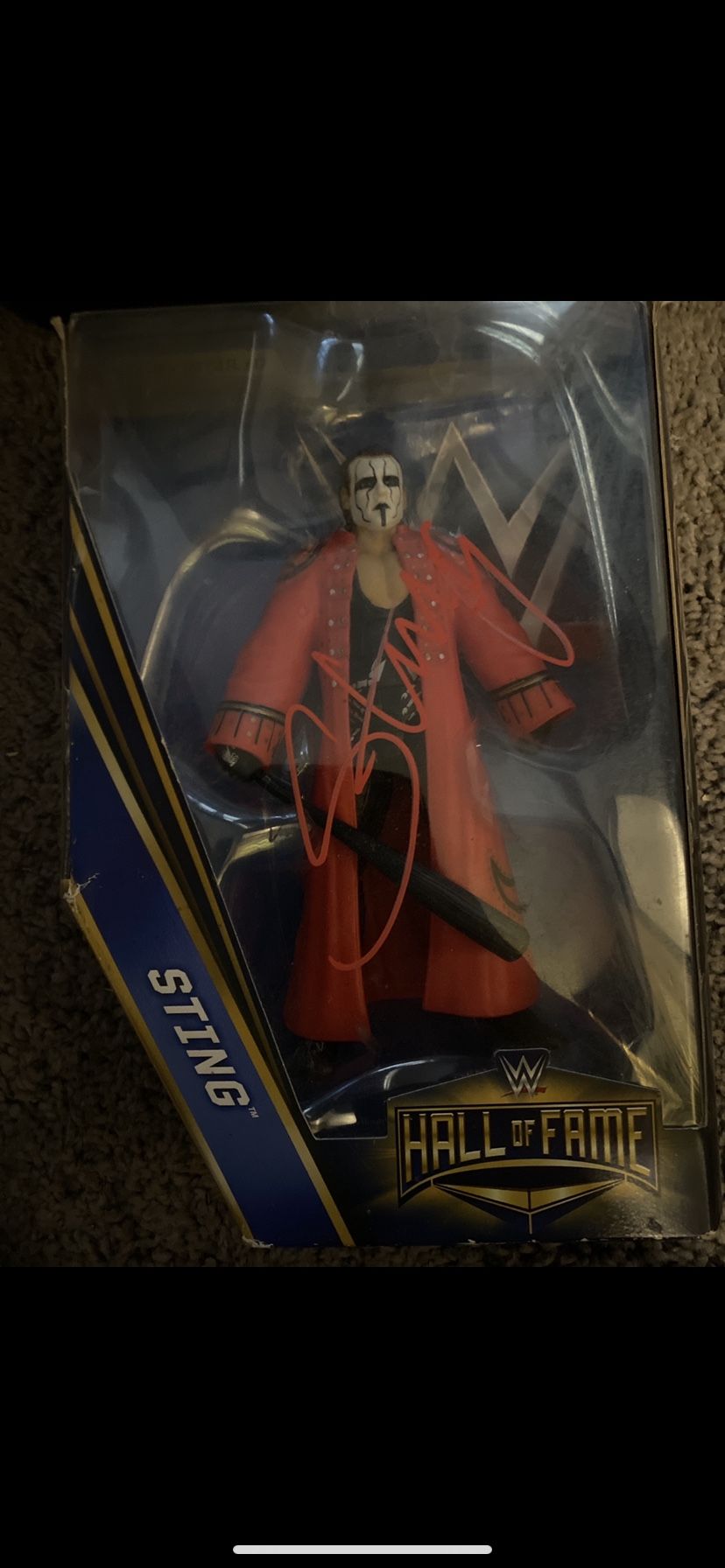 Signed Sting Figure