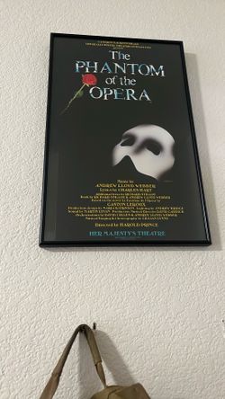 Phantom Of The Opera Frame Print Poster Movie