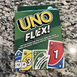 Uno Flex Card Game - Opened, Not Used