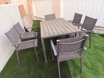 Patio table set