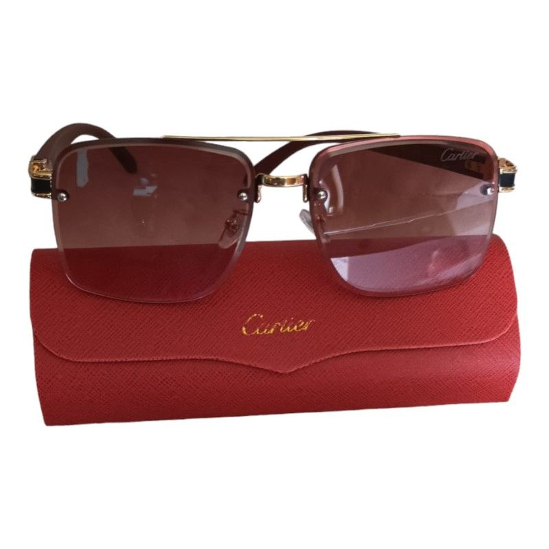 One Pair Cartier Unisex Of Sunglasses