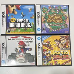 Nintendo Ds Mario animal crossing