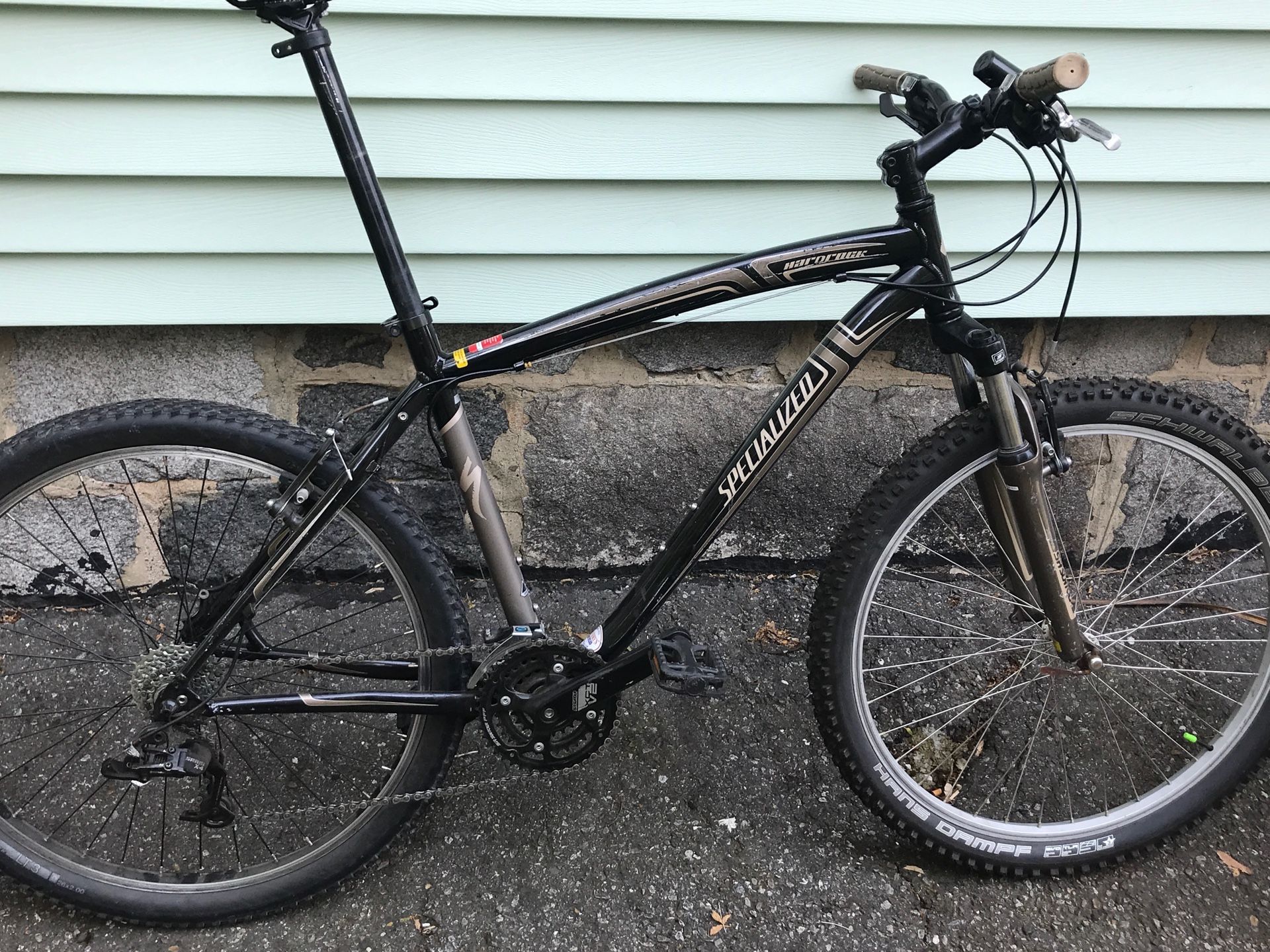 Specialized hard rock mountain bike