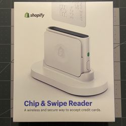 Shopify Chip and Swipe Reader White - S1701 Factory Sealed