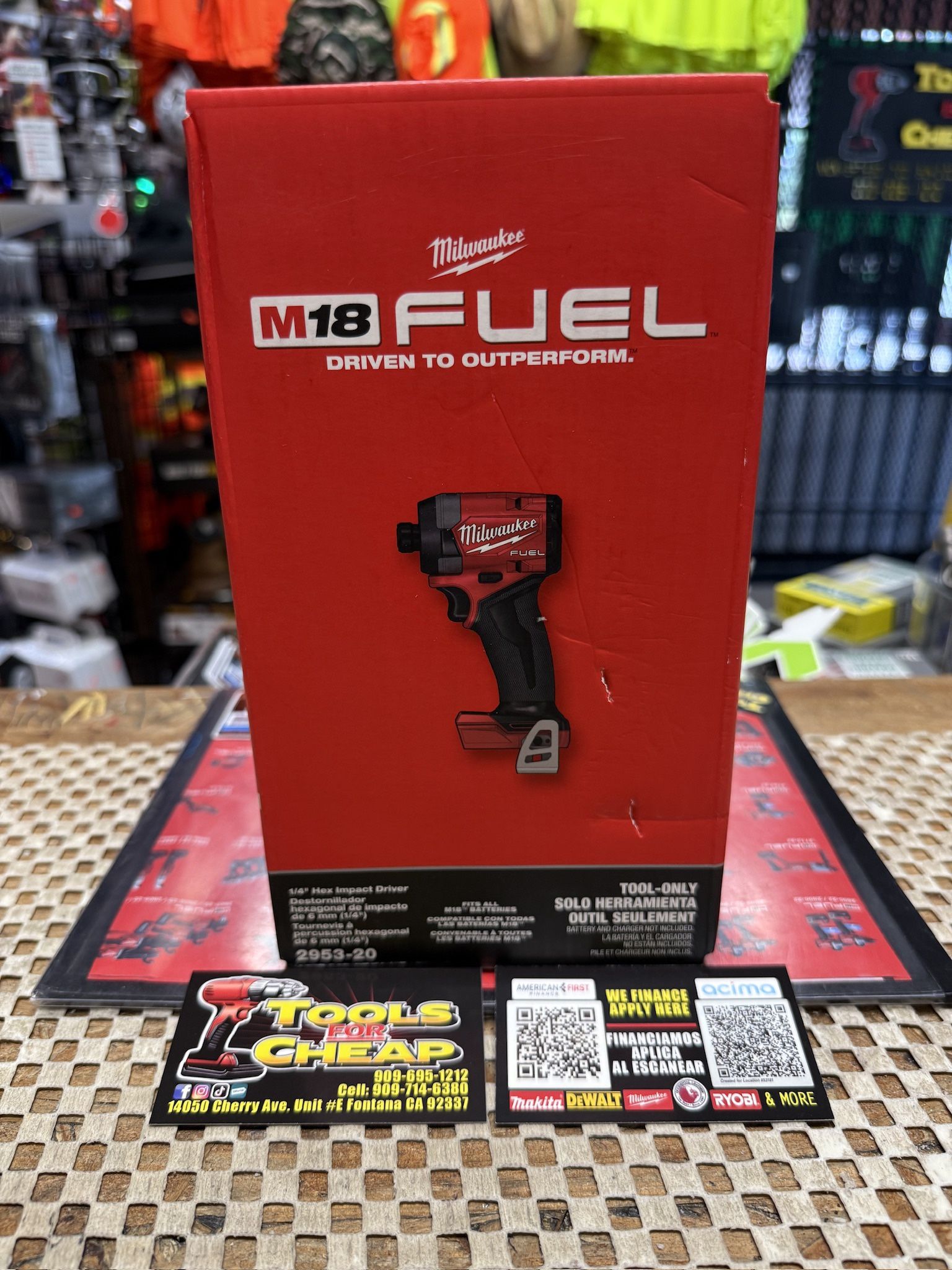 Milwaukee M18 FUEL 18V Lithium-Ion Brushless Cordless 1/4 in. Hex Impact Driver (Tool-Only)