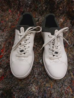 On Cloud The Roger Clubhouse Tennis Sneakers Men's Size 10.5 Glacier White