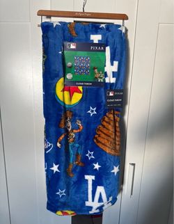 Dodgers x toy story blanket