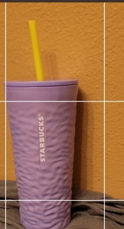 Lilac Cold Wave Texture STARBUCKS CUP