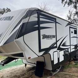 2017 Grand Design Momentum Toy Hauler 5th wheel M388