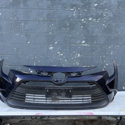 2020-2024 toyota corolla le front bumper