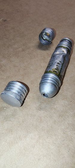 1940's WW2 Benzedrine 325mg (EMPTY) Inhaler Tube, Smith Kline