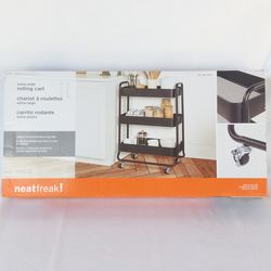 Neatfreak 3-Tier Extra-Wide Rolling Cart