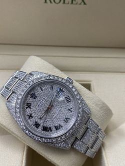 Rolex Date Just Diamonds
