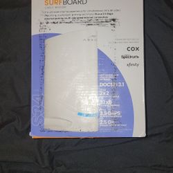 Arris Surfboard S34 DOCSIS 3.1 Multi‑Gig Cable Modem | 2.5Gbps + 1Gbps Ethernet Ports | Xfinity, Cox, Spectrum for Cable Internet Plans up to 2.5Gbps 