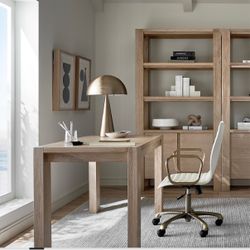 Crate & Barrel Office Desk & Chair