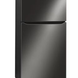 LG 24 Cu. Ft. Black Stainless Top Freezer Refrigerator. In Excellent Condition!