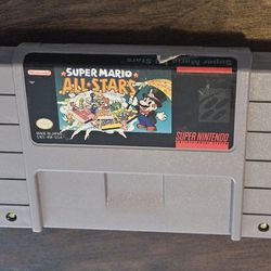 Super Mario Allstars Super Nintendo 
