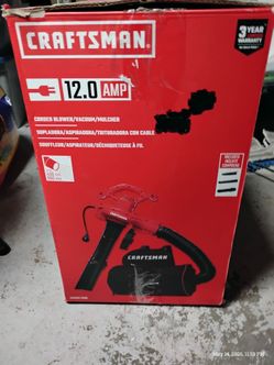 Craftsman Corded Blower Vac Mulcher