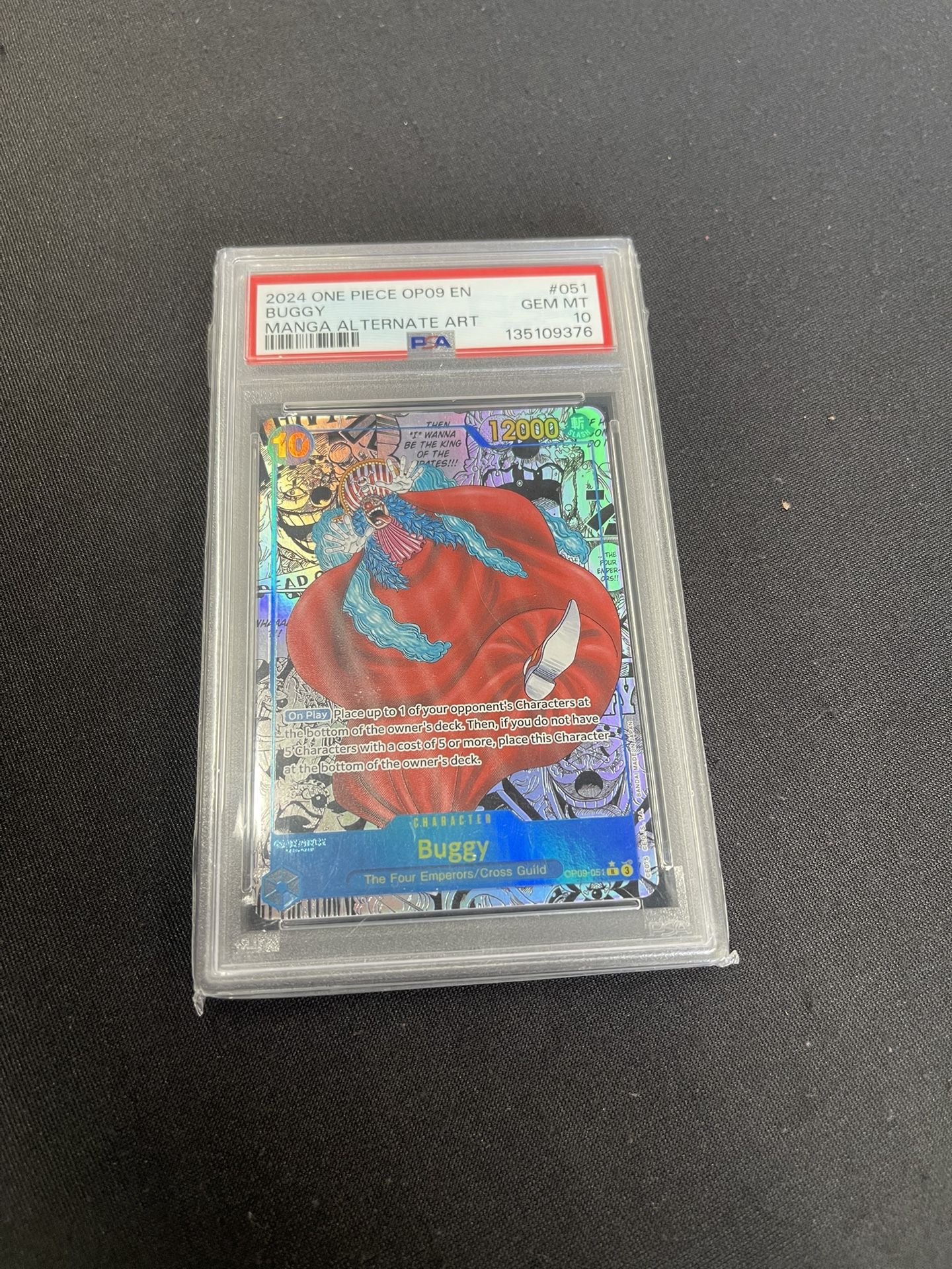 Buggy Manga Psa10