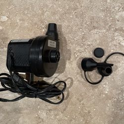 Electric Air Pump With 3 Nozzles For Inflatables Devices.