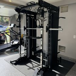 Smith Machine , Squat Rack , Bench Press , Leg Press , Pulley System Machine For Your Weights 