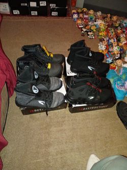 "Indestructible" Steel Toe Boots..Size 13..(Brand New)..