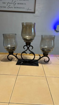 Beautiful Candle Holders 14 Inches Tall By 17 Inches Wide 24.99 Good Condition.