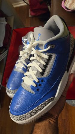 Jordan 3 "Varsity Royal Cement"