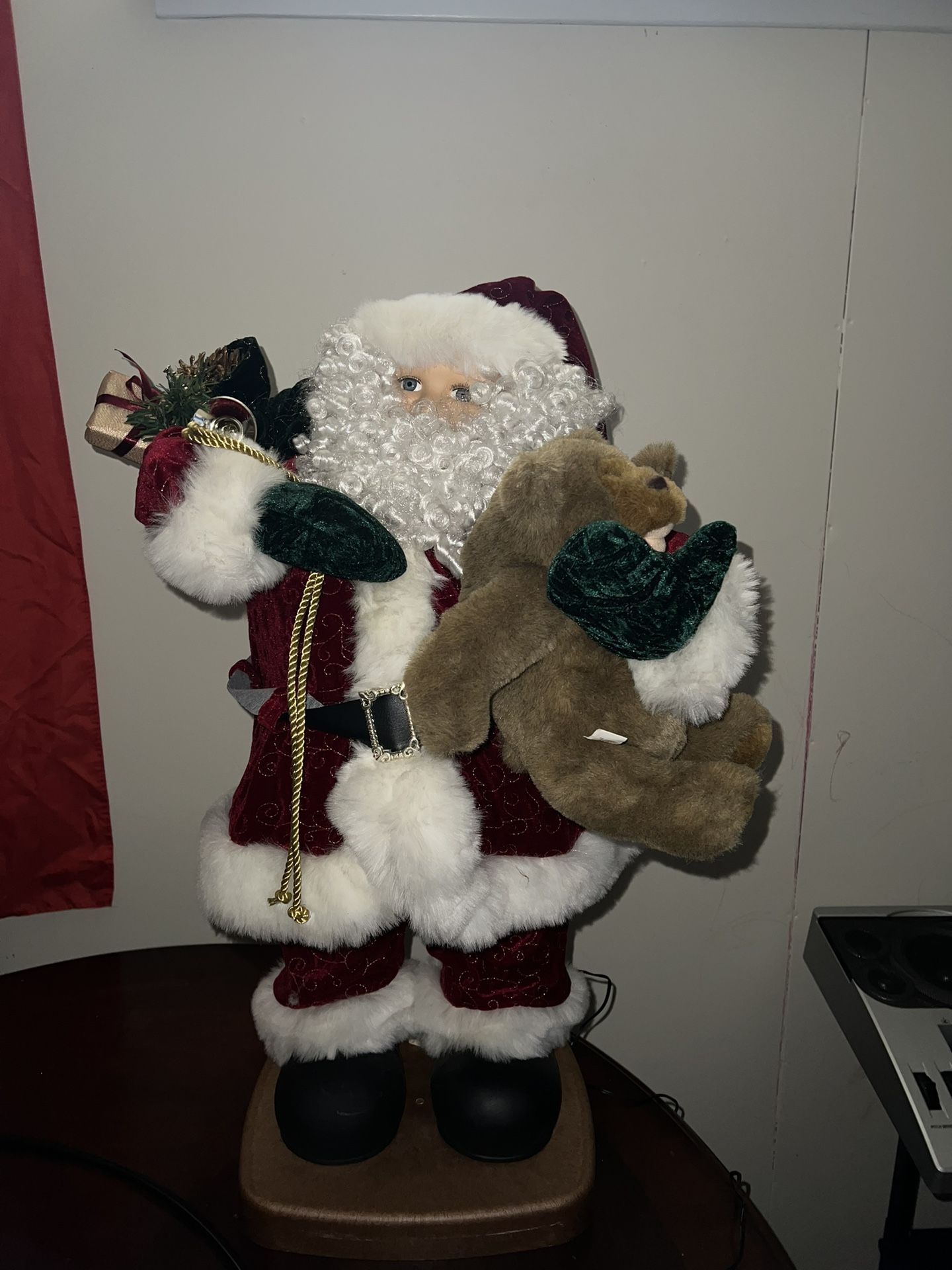 Vintage Porcelain Santa